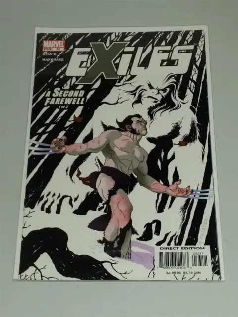 Exiles #33 Nm (9.4 Or Better) Marvel Comics Wolverine November 2003