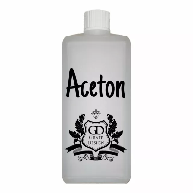 GRAFFDESIGN 1000 ml Aceton - Chemisch rein - 507-002-1000