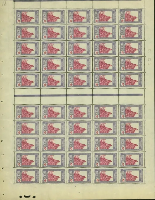 French colony Niger 1926- MNH stamps. Yv. Nr.: 51.Sheet of 50.... (EB) AR1-00711