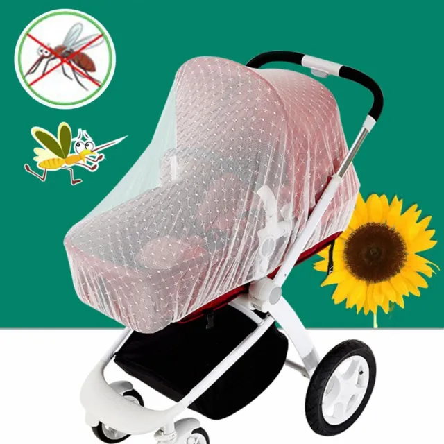 Universal Mesh Mosquito Net Buggy Crib Netting Baby Protection Net Stroller Net