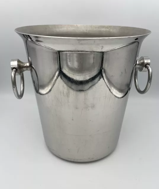 Seau à champagne/vin de Jean Couzon Inox 18/10