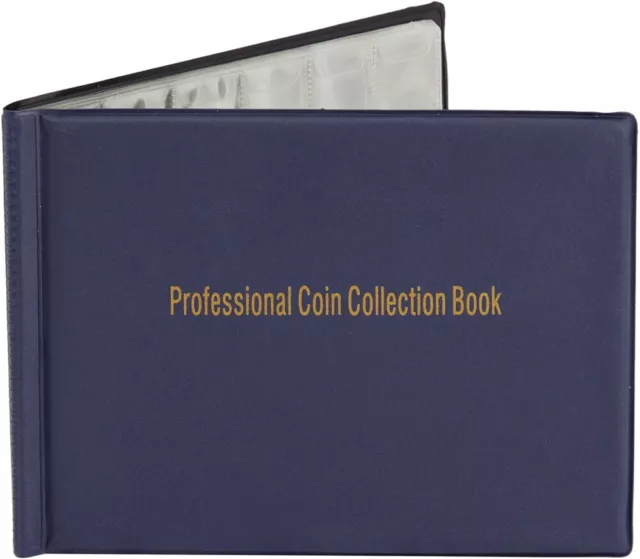240 Slots Coin Holder Collection Storage Money Penny Pockets Album Book Folder 2
