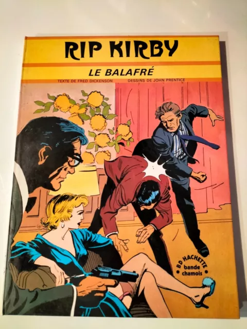 Eo 1975 Rip Kirby Le Balafre Par Prentice Ed Hachette (X11)