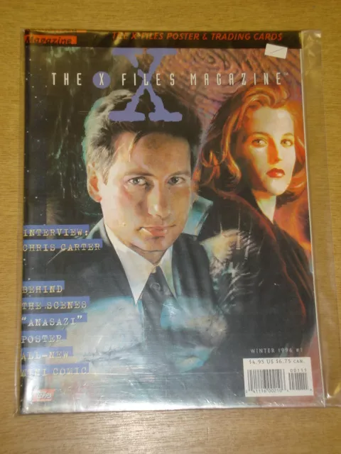 X-Files Official Collectors Edition #1 1996 Winter Vf Topps Uk Magazine