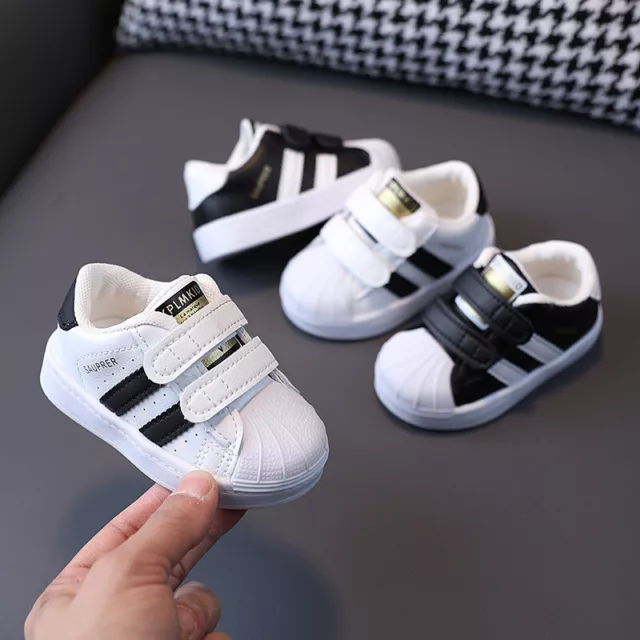 Baby Prewalker Kids Trainers Girls Boys Sports Shoes Toddler Infant Sneakers