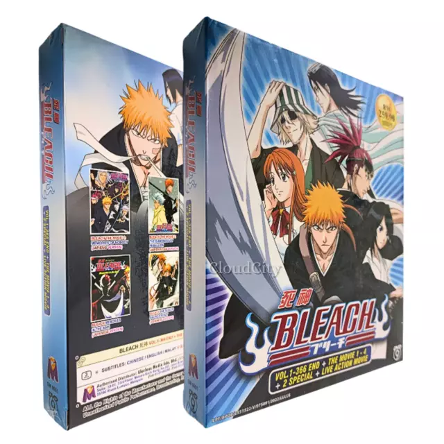 Bleach Anime Complete Series 366 Episodes Dual Audio Eng/Jpn