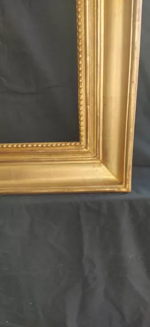 CORNICE ANTICA DORATA  PRIMA METÀ 800 Oro Zecchino Coevo Bellissima Introvabile