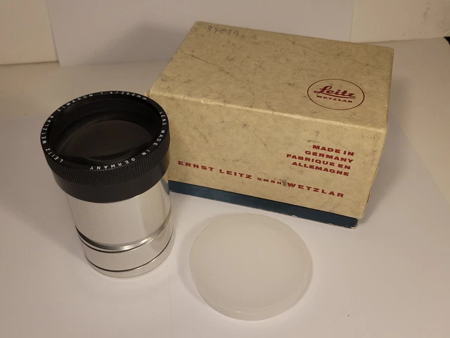Ancien Objectif Projection Tessar Carl Zeiss Jena – F=10.5cm, 1:4.5 (années 60/70)