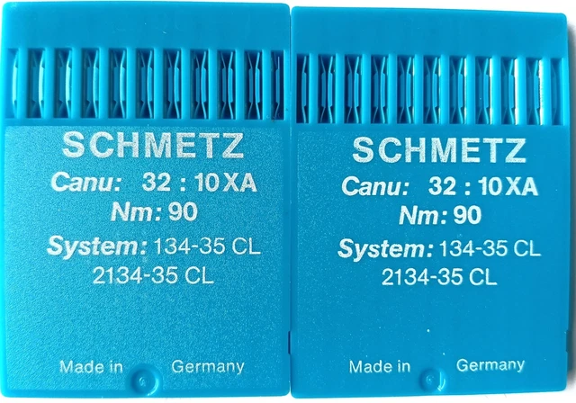 Aiguilles Machine à Coudre SCHMETZ | CANU 20 | Taille 110/18 | Lot De 10 | Fabriqué En Allemagne