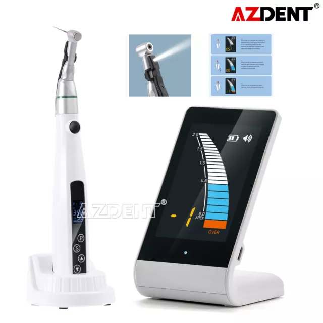 Dental LED Endo Motor 16:1 Contra Angle/Micro Apex Locator Root Canal Finder Pro