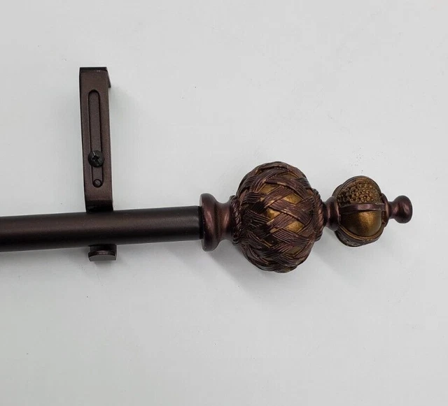 Edwardian Adjustable Curtain Rod - 3 Sizes