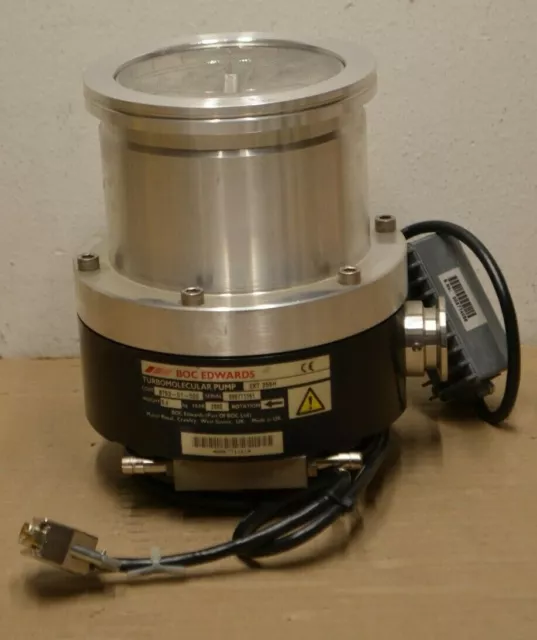 BOC Edwards EXT 255H Turbomolecular Vacuum Pump w/EXDC80 Controller