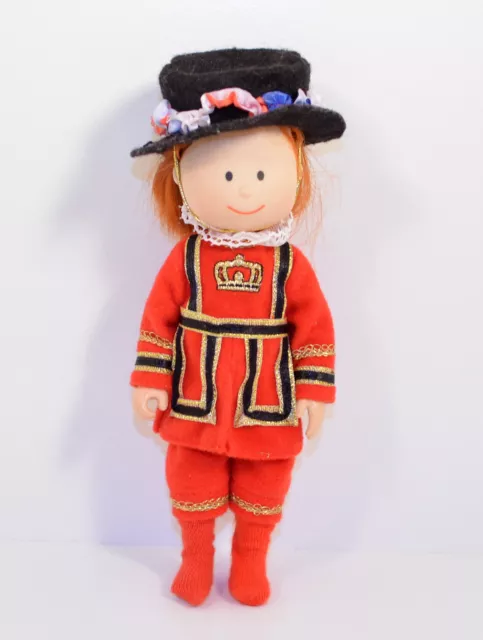 8" UK London England International Traveler Madeline Action Figure Doll Eden Toy