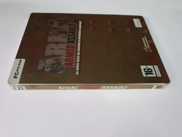 Gioco PC dvd-rom ARMA ARMED ASSAULT Con libretto Italiano