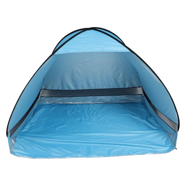 Auvent De Plage 78 Pieds Carrés Ripstop Alu - Rayures Régate, Protection UV50+