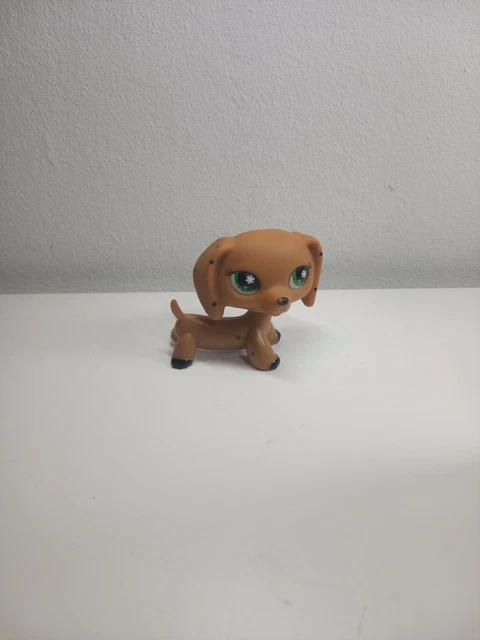 Figurine Littlest Pet Shop – Chien Teckel – Monopoly – Occasion Bon État