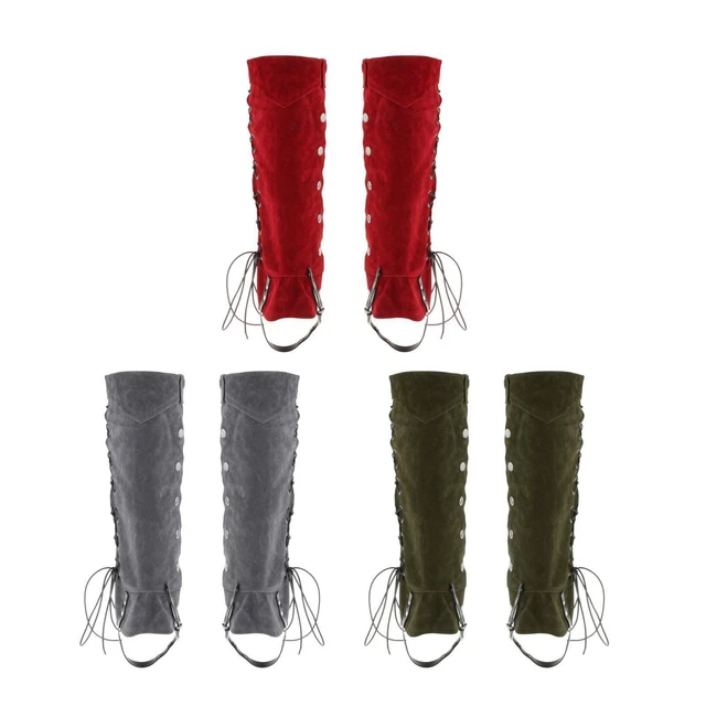 Kichvoe 1paire Couvre-bottes à Franges Vintage Pour Femmes Décorations De Bottes Pour Performances Sur Scène Et Fêtes à Thème Accessoires De Mode