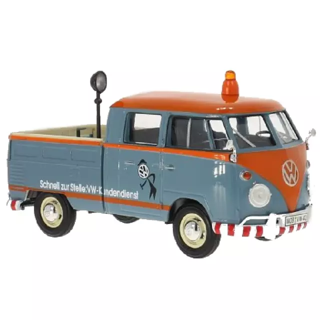 Modele Reduit Volkswagen T1 Pick-Up Vw Service - Motor Max - 1/24