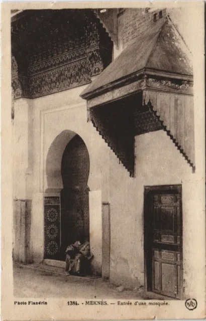CPA AK MAROC MEKNES Entrée d'une mosquée Flandrin (38065)