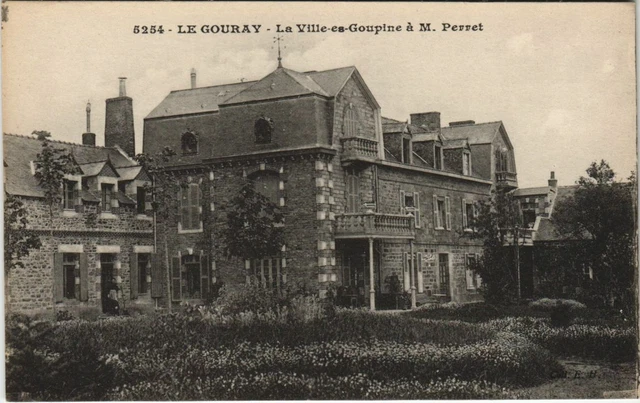CPA AK Le Gouray La Ville es Goupine a M.Perret FRANCE (1170029)