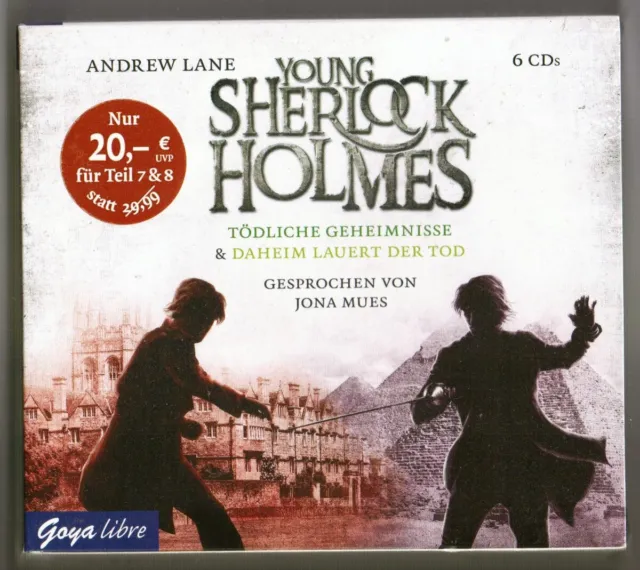 Young Sherlock Holmes. Tödliche Geheimnisse & Daheim lauert der Tod - Hörbuch