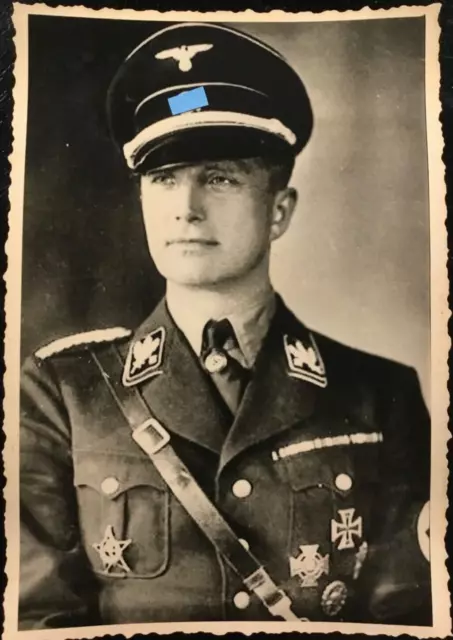 GERMAN Photo WW2 WWII ARCHIVE : Elite WAFFEN Josias Georg Wilhelm Adolf ERBPRINZ