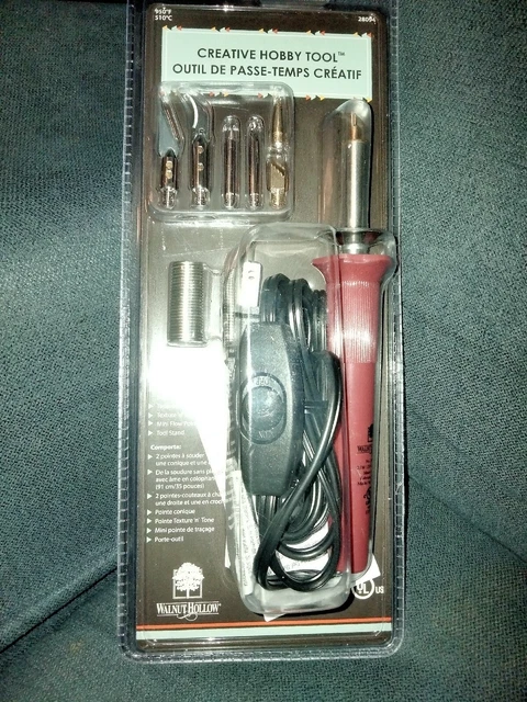 Herramienta creativa para hobby hueca de nogal 28094
