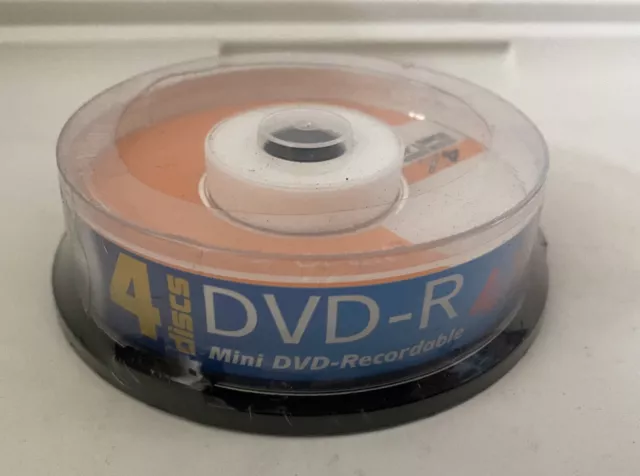 4x Blank Mini 8CM DVD-R Mini Disc DVD 30min 1.4GB Compatible For GameCube Swiss