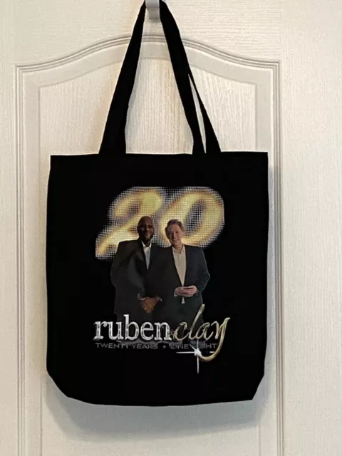 Ruben Studdard Clay Aiken Black VIP Tote Bag 20 Years American Idol