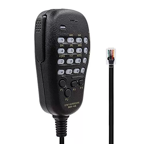 Handheld Microphone Speaker MH-48A6J with Button for YAESU FT-2900R FT-8900R ...