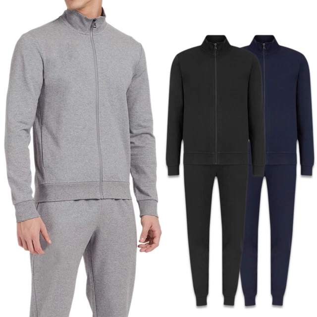 Tuta Uomo Zip Completo Cotone Leggero Sport Maglia Felpa + Pantalone VEQUE Tuta Uomo Zip Completo Cotone Leggero Sport Maglia Felpa + Pantalone VEQUE