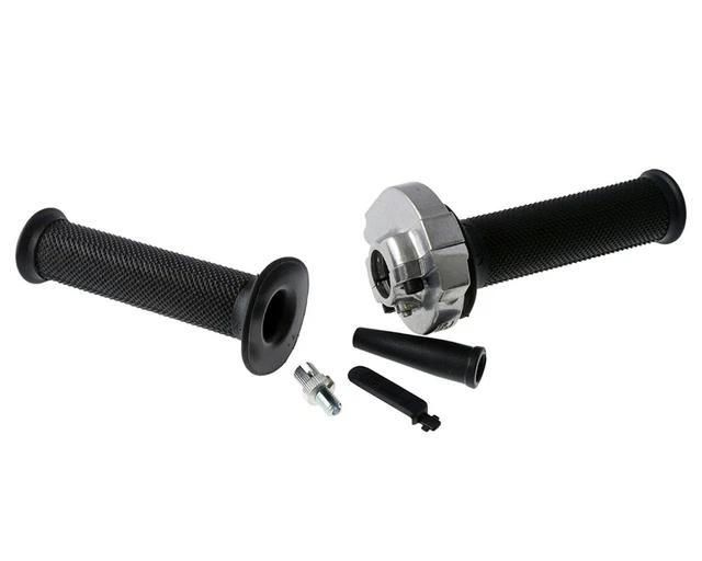 Poignées VTT 130 mm GRIP fortes - avec fixation de verrouillage - Noir