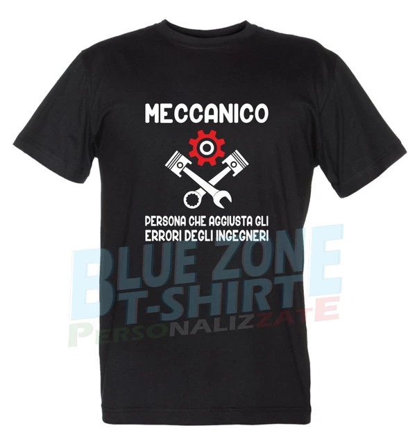 Meccanico persona che aggiusta gli errori... Maglietta T-Shirt Divertente Auto