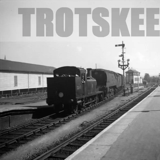 Larger Negative BR British Railways Steam Loco 32697 Class E1R Exeter St D 1959