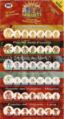 GORMITI SERIE ENERGHEIA PREZZO SHOCK GUARDA I DISPONIBILI NUOVI CON CARTA! 