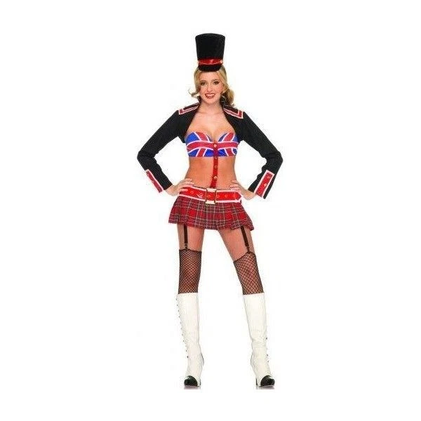 Leg Avenue Women's Queens Guard -Halloween Custome - Size Med/Large