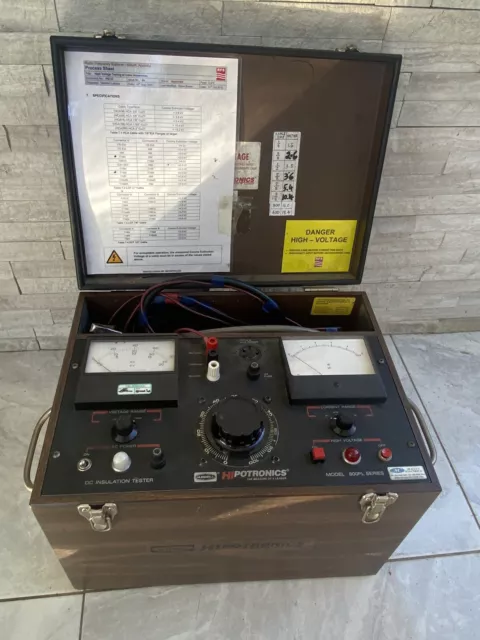 Hubbell HiPotronics Hipot 800PL Series DC Hipot Tester