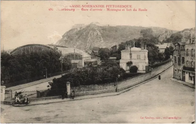 CPA CHERBOURG - Gare d'arrivée Montagne et fort du Roule (128368)