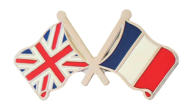 Épingle De Revers Drapeau UE & Italie - Symbole Amitié
