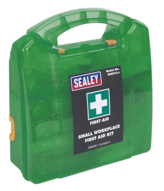 First Aid Kit Small - Bs 8599-1 Compliant From Sealey Sfa01S Syp