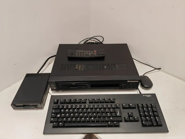 Commodore Amiga CDTV Bundle Upgrades, Serviced, Recapped, lots of extras, CDs