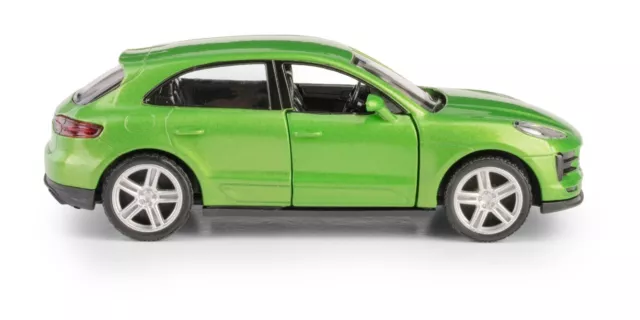 Porsche Macan S Deutschland Luxusauto Modellspielzeug Druckguss RMZ City grün 1:32 3