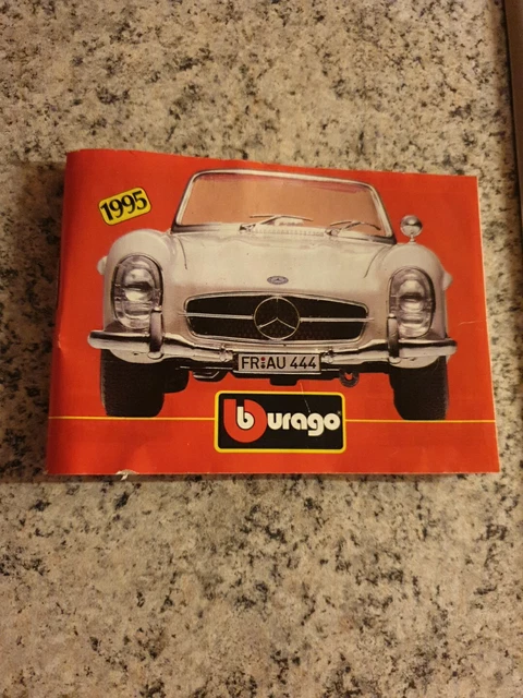 Agenda Bburago (Burago) 1995 – Miniatures 1/18, 1/24, 1/43, Rare (Occasion)