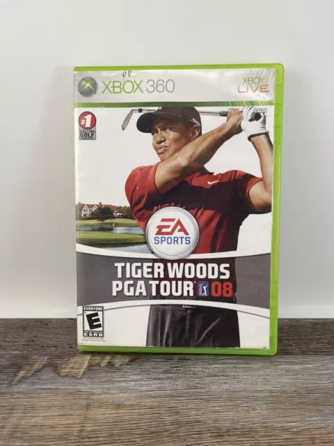 Tiger Woods PGA Tour 08 - Xbox 360 - Tested Working