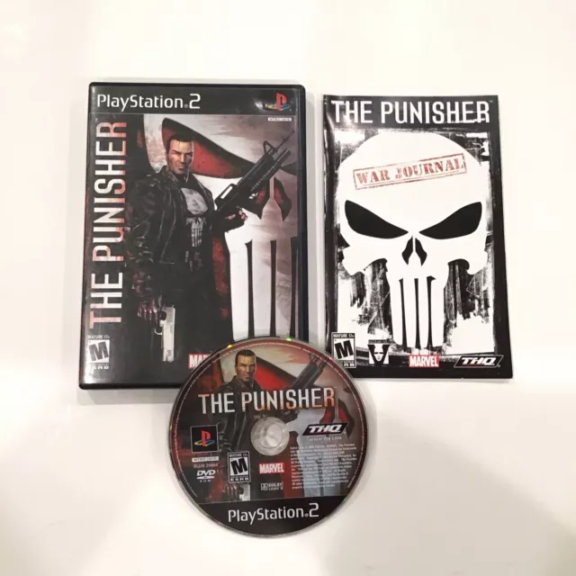 The Punisher (Playstation 2 PS2, 2005) Complete CIB
