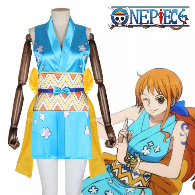 Traje cosplay de One Piece Wano Country Arc Monkey D Luffy Kimono