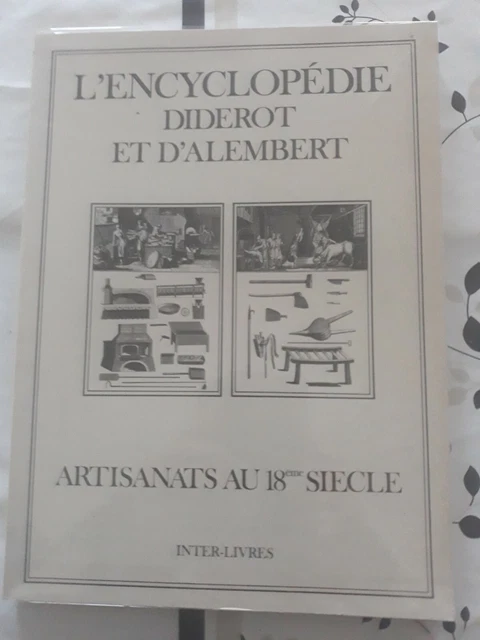 encyclopedie de diderot et dalembert, Edition originale: Livres