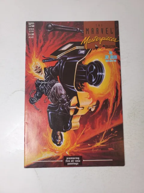 The Marvel Masterpieces Collection #2 Joe Jusko Ghost Rider Marvel Comics Nm