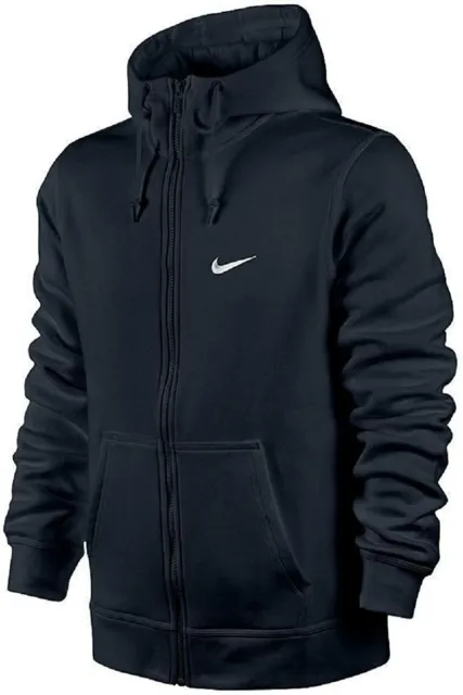 Nike Men's Fleece Full Zip Hoodie Sportswear Hooded top Sweatshirt Jumper