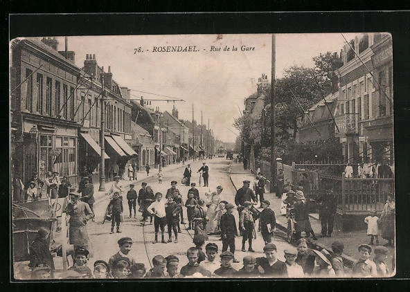 CPA Rosendael, Rue de la Gare
